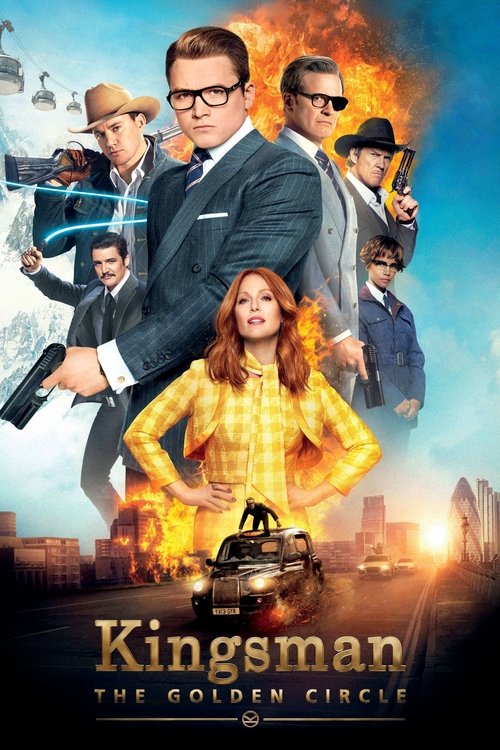 Постер фильма «Kingsman: Золотое кольцо»
